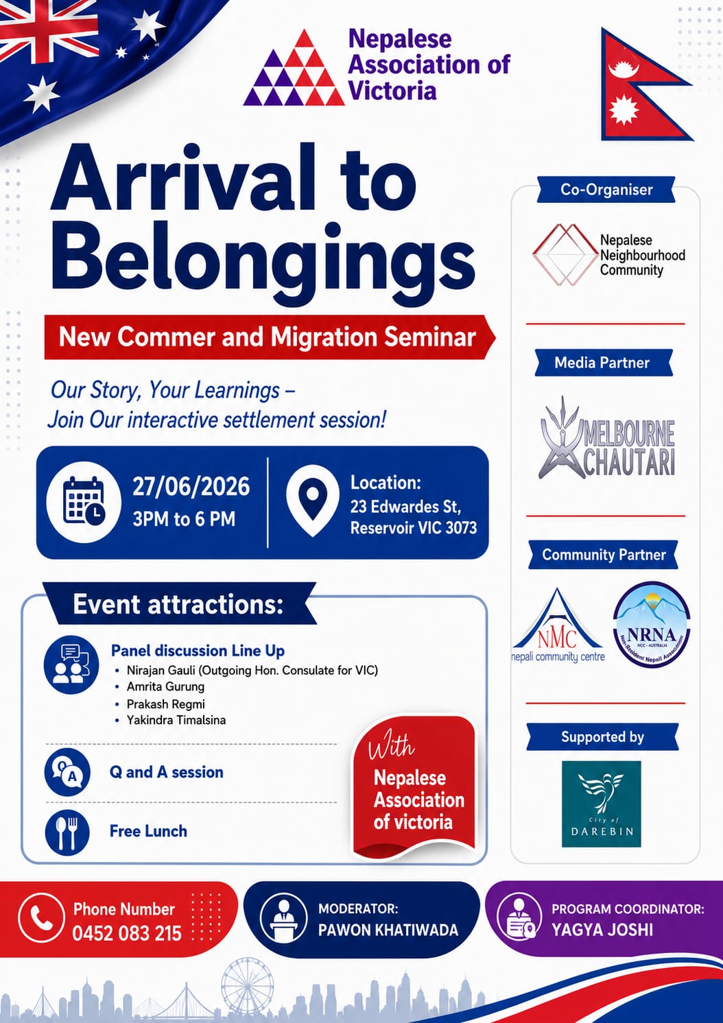 Arrival to Belongings