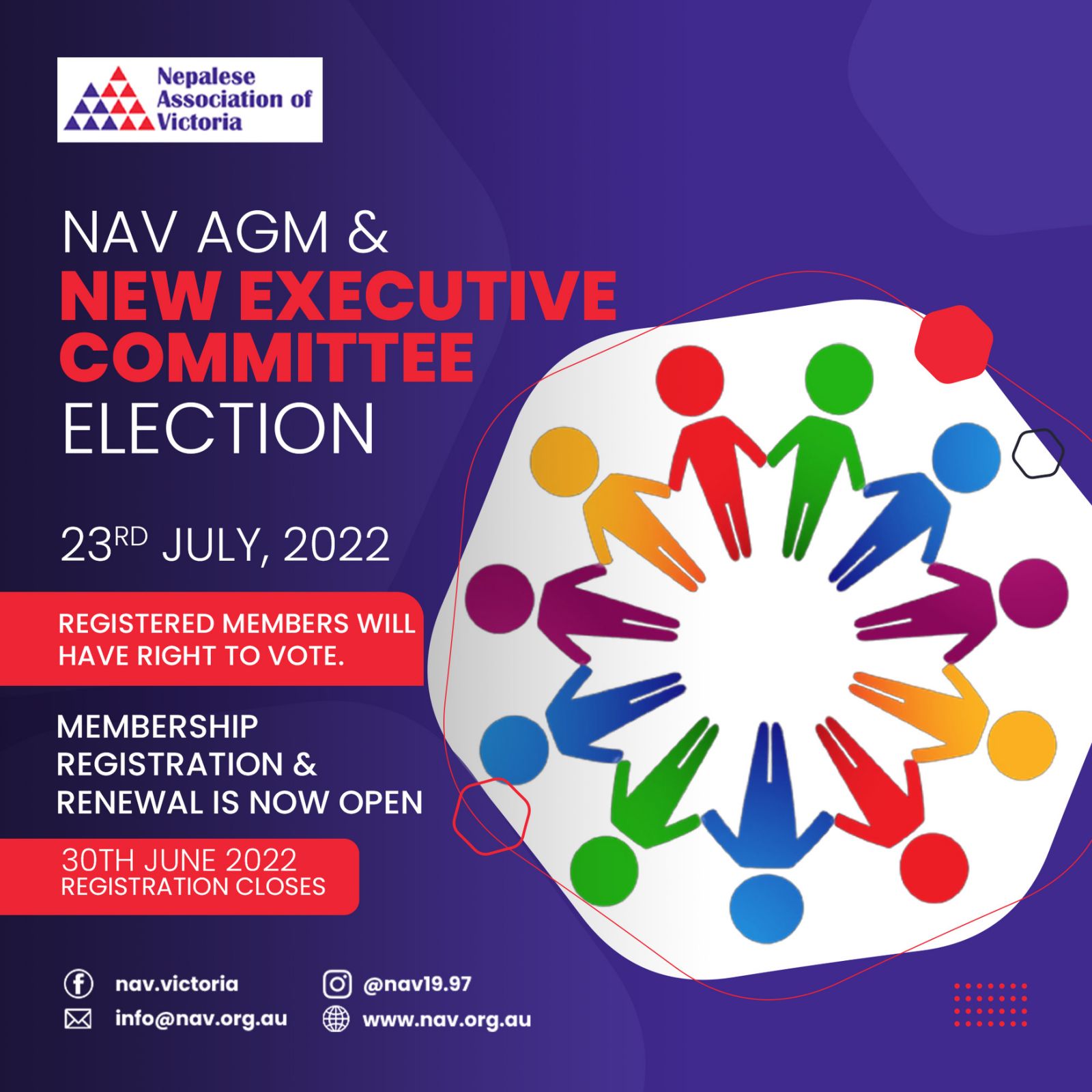 NAV Executive Committee Election 2022 Calendar and Details